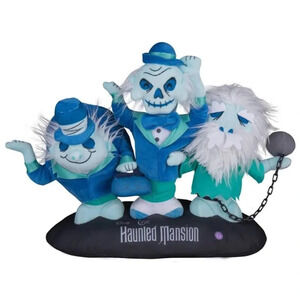 NWT Gemmy Haunted Mansion Hitchhiking Ghosts Musical Plush